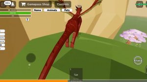 я показываю две секретки в игре симулятор животных в роблоксе