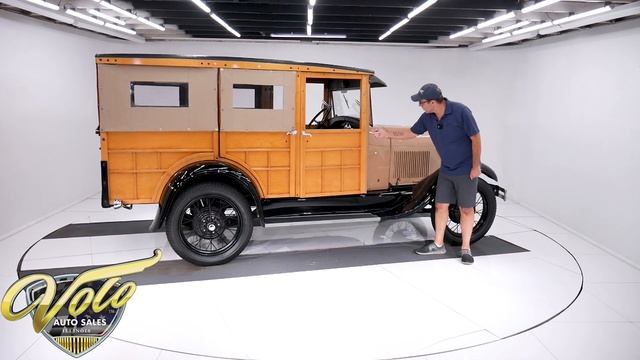 1929 Ford Model A Woody Station Wagon for sale at Volo Auto Museum (V20389) смотреть онлайн