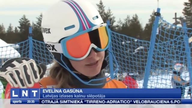 LNT Sporta Ziņu sižets par Baltijas Kausa 2016 Super-G un Alpine Combined disciplīnām смотреть онлайн