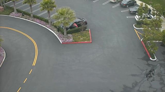 Panasonic IP Camera Demo - Camera mounted 4 stories up смотреть онлайн