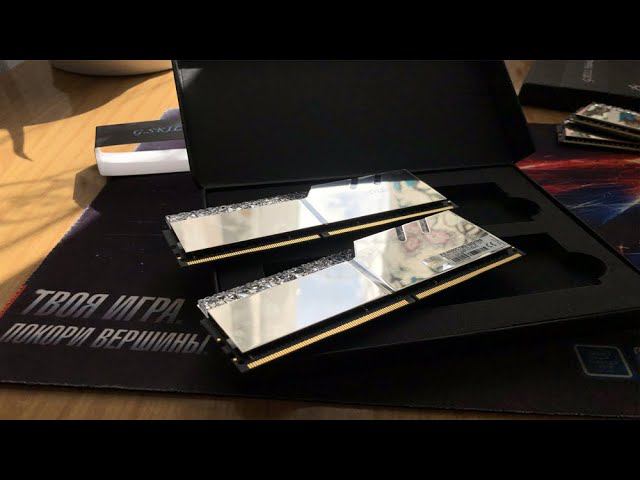 Обзор оперативной памяти Gskill 32GB 4000MHz смотреть онлайн