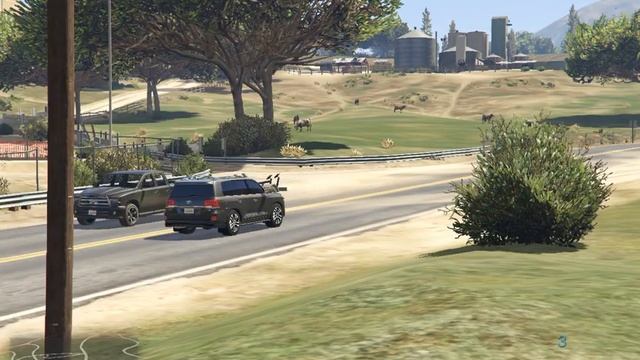 GTA V Toyota Land Cruiser VXR V8 смотреть онлайн
