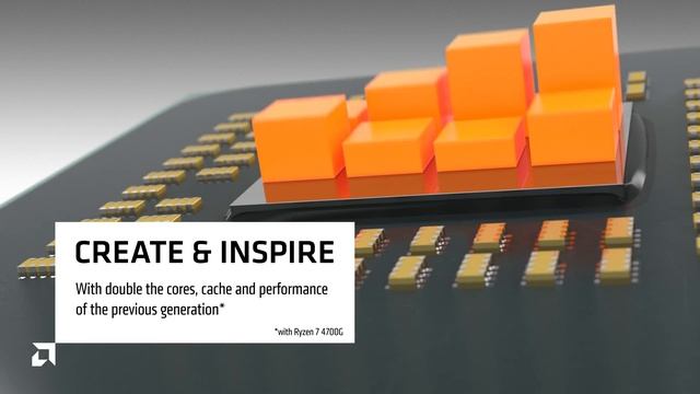 AMD Ryzen™ 4000 G-Series – The Ultimate Desktop Processors with Graphics смотреть онлайн