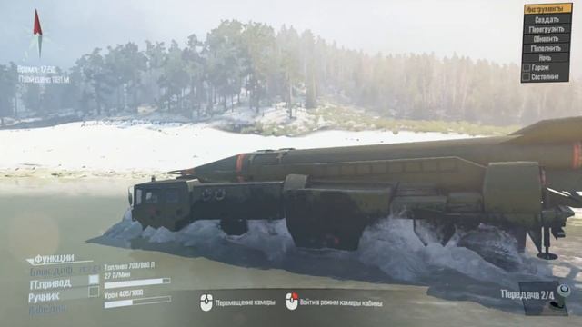 Spintires: MudRunner. Обзор мода: МАЗ-7310 ЭЛЬБРУС. (ПРИВАТ) смотреть онлайн