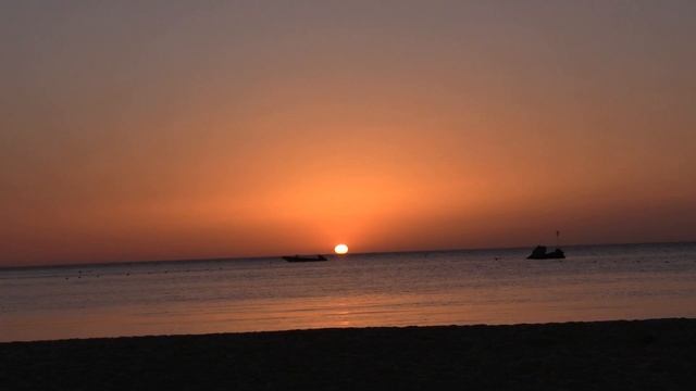 Egypt. Red Sea. Marsa Alam. Dawn. РАССВЕТ НА КРАСНОМ МОРЕ (2) смотреть онлайн