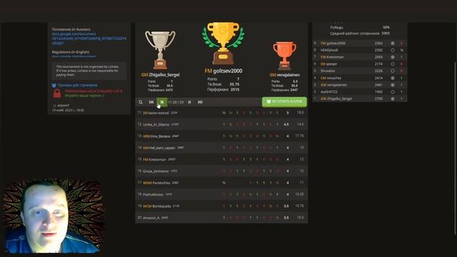 САМАЯ ГРАМОТНАЯ СТРАТЕГИЯ В ОРГАНИЗАЦИИ ЛЮБОГО ШАХМАТНОГО ТУРНИРА!