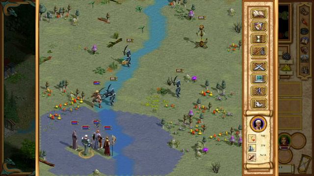 HOMM 4 - Gathering Storm Final Campaign part 1 - Champion difficulty смотреть онлайн