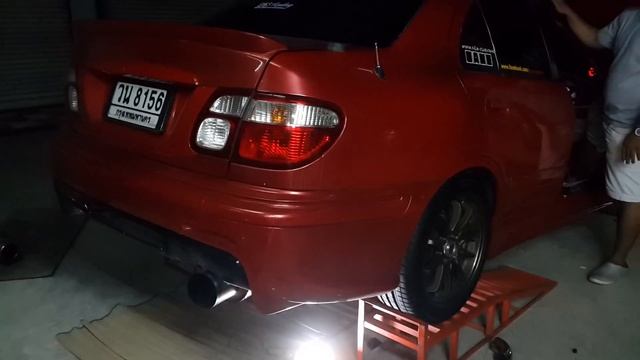 TEST SOUND HKS Carbon-Titanium Exhaust In Sunny Neo N16 By Pisitom And YS Racing