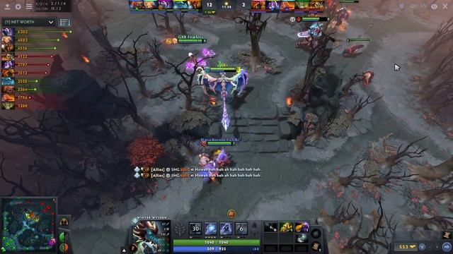 Ninjaboogie Winter Wyvern Hard Support Gameplay Patch 7.29d - Dota 2 Full Match Pro Gameplay смотреть онлайн