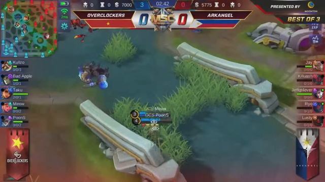 MSC 2019 - [GAME 1] ARKANGEL vs OVERCLOCKERS GROUP STAGES REPLAY смотреть онлайн