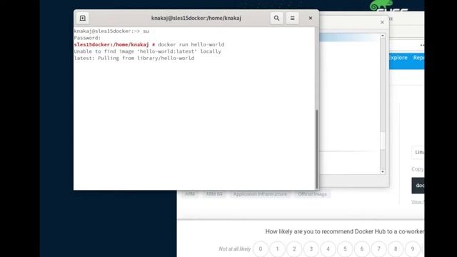 Docker on SUSE Enterprise Linux (SLES 15 sp2) Install(docker インストール) смотреть онлайн