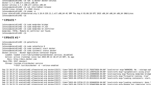 DevOps & SysAdmins: CentOS 7 - docker daemon not starting смотреть онлайн