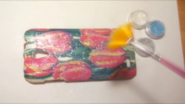 DIY:ДЕКОР.ДЕКУПАЖ+БЛЕСТКИ-УКРАШАЕМ ЧЕХОЛ для ТЕЛЕФОНА\DECOR PHONE CASE смотреть онлайн