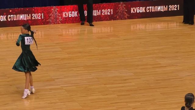 Дети-2 Соло, La (3 танца) E класс, финал | Кубок столицы 2021 (Минск, 19.12.2021) бальные танцы смотреть онлайн