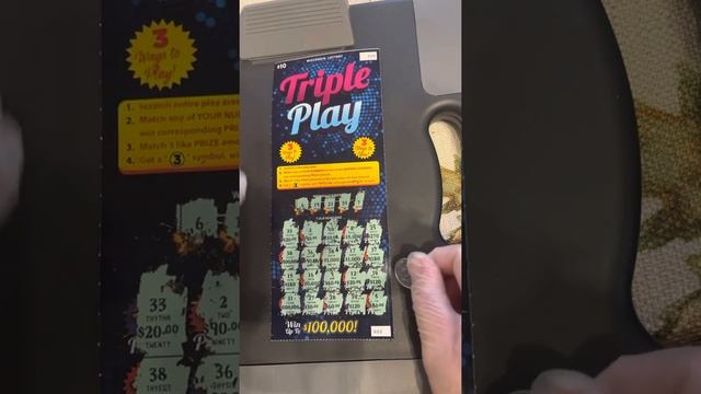 Wisconsin Scratcher * x2 Triple Play Scratch Ticket Tickets * 3 Ways To Win смотреть онлайн