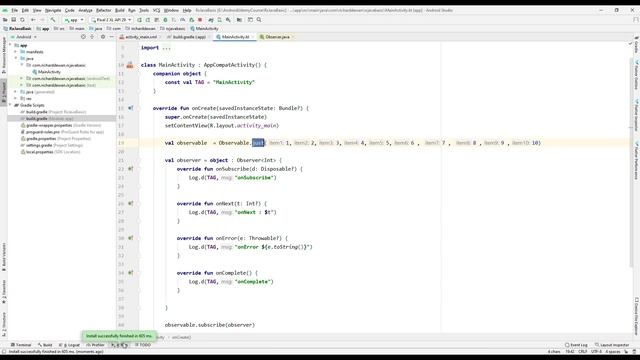 RxJava | RxAndroid : RxJava Operators смотреть онлайн