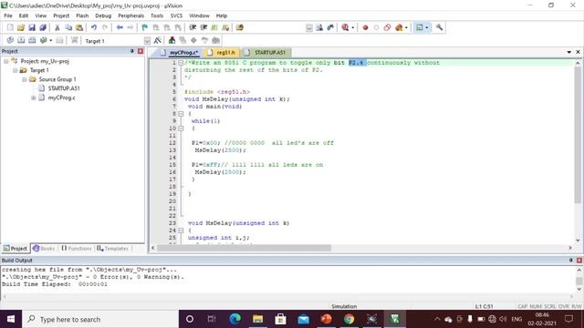 [ES-EN-15]8051 IO port programming in Embedded c - lession-15 смотреть онлайн