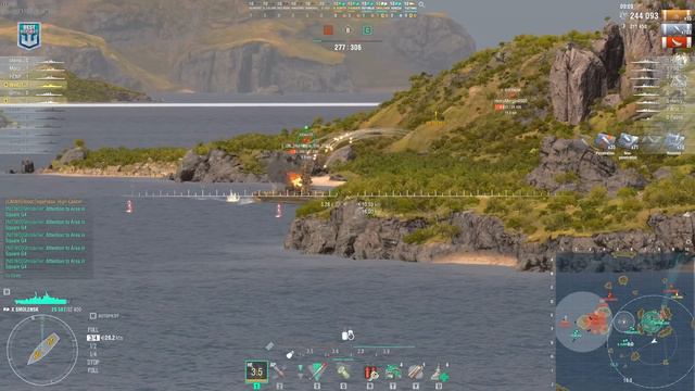 Cruiser Smolensk With Insane 1271 Hits & Good Teamwork - World Of Warships