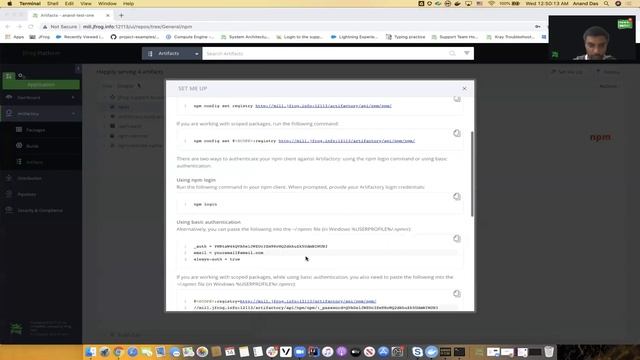 How to Set Up an NPM Repository in Artifactory смотреть онлайн