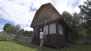 Крашу дом без лесов