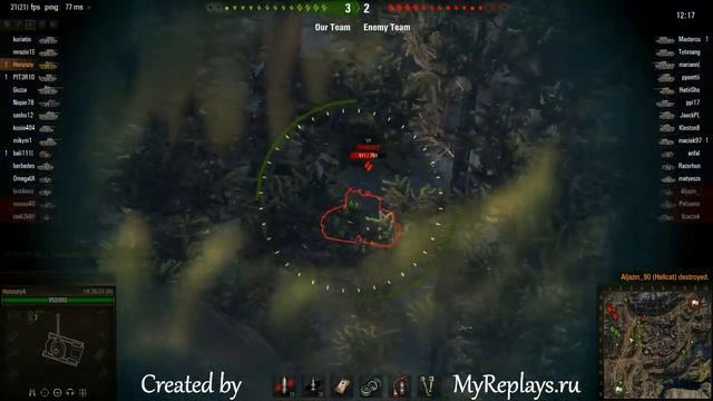WOT: Live Oaks - VK 3601 (H) - 3 frags - смотреть онлайн