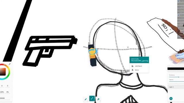 RUINING PEOPLES ART ON ROBLOX DRAW IT! смотреть онлайн