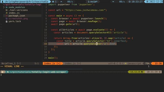 Web Scraping like a GOD with Javascript смотреть онлайн