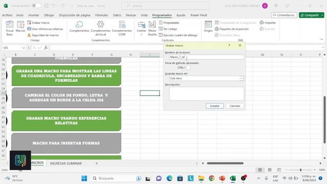 Clase 2 Excel Avanzado/ Macros y programación de macros en Visual Basic. смотреть онлайн