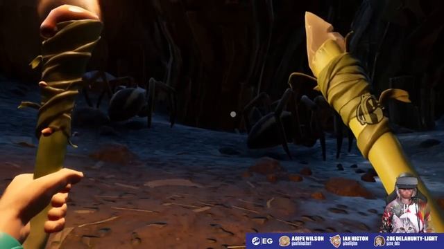 Let's Play Grounded R.E.A.L. VR Mod - OH GOD THOSE SPIDER ARE GOING TO BE DARKSIDE - Ian's VR Corne смотреть онлайн