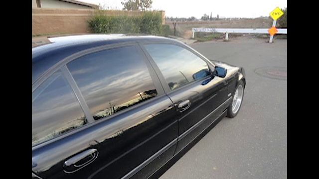 BMW 528i E39 Burnout