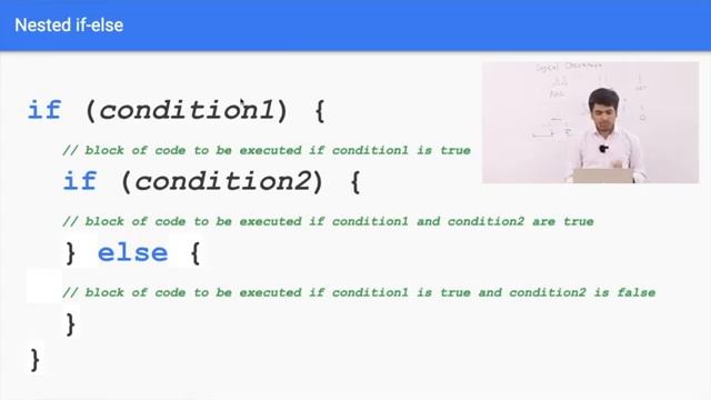 Java Placement Course Nested if else and Logical Operators Lecture 8 смотреть онлайн