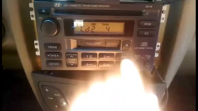 HYUNDAİ SANTA FE AUDİO SYSTEM USB AUX SD KART APARAT UYGULAMASI