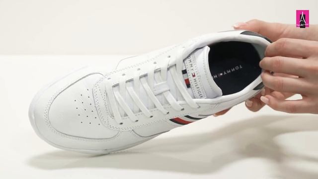 Видеообзор I Мужские кроссовки TOMMY HILFIGER LIGHTWEIGHT LEATHER SNEAKER смотреть онлайн