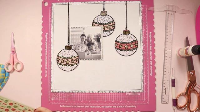 Scrapbooking Process | Merry and Bright | Rosies Studio Guest Crafter смотреть онлайн