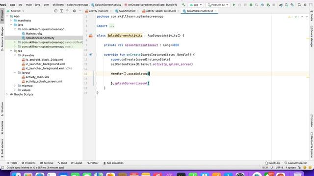 EP#4 การสร้าง Splash Screen เรียนรู้ Kotlin บน Android Studio смотреть онлайн