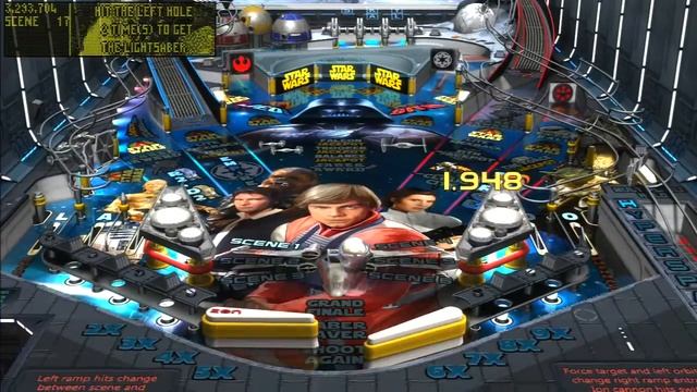 Star Wars Pinball - Episode V: Empire Strikes Back Table смотреть онлайн