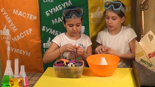 Научный эксперимент "ИЗВЕРЖЕНИЕ ВУЛКАНА"! Веселые опыты для детей. смотреть онлайн