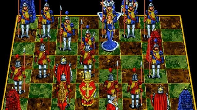 Battle Chess: Enhanced CD-ROM (Interplay)(MS-DOS)[1992]- Garbage Opening ( 2x Speed Edit) смотреть онлайн