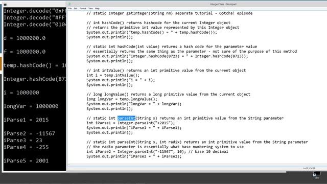 Learn Java Programming - Integer Class Tutorial смотреть онлайн