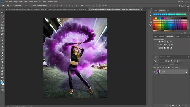 How to Replace Any Color To Any Color with Different Photos in Adobe Photoshop |Man-Made Effects смотреть онлайн