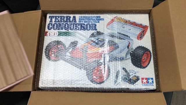 e80: VINTAGE TAMIYA RC TERRA CONQUEROR UNBOXING DF-01 PROMO смотреть онлайн