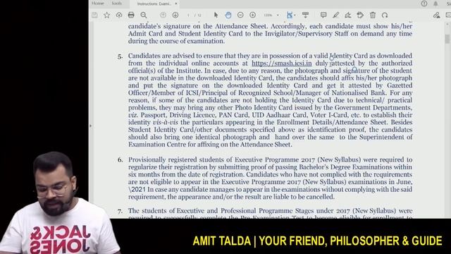 BEFORE EXAMS GUIDANCE | DEC 21 EXAMS