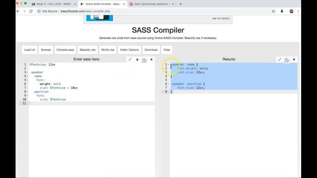 HTML & CSS Introduction to SASS смотреть онлайн