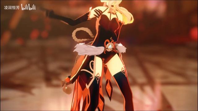 【Genshin Impact MMD／4K／60FPS】Ganyu【帝国少女】