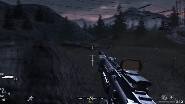 Call of Duty 4 - Modern Warfare Gameplay PC Walktrough Acto 1 Apagón смотреть онлайн