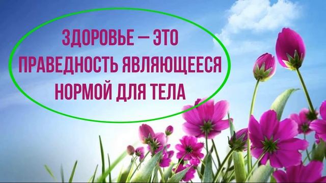Olga Kvasova – Служение Онлайн – Здоровье – это праведность являющееся нормой для тела. смотреть онлайн