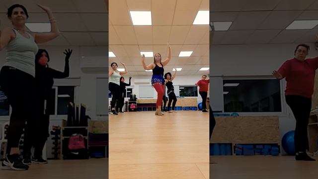 Belly dance workout. Basic steps - 3 min | Урок Танца живота. Основные шаги и комбинации |ריקודי בט смотреть онлайн