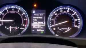 Сброс интервала замены масла Тойота Хайлендер (Toyota Highlander)