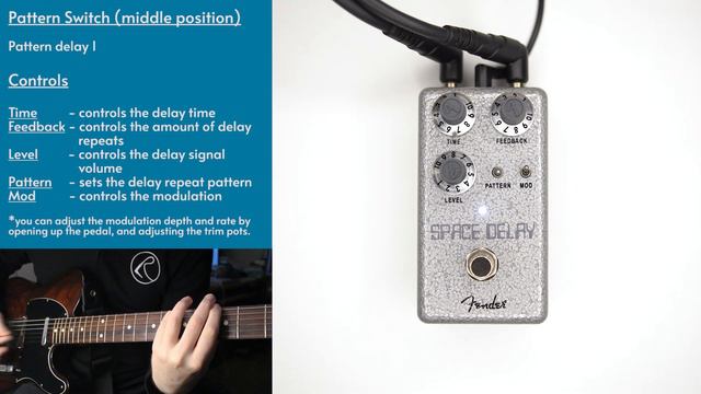 Fender - Hammertone Space Delay - Demo (Budget Tape Delay!)