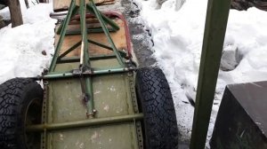 ТОРМОЗА к прицепу ДЛЯ МОТОБЛОКА (СВОИМИ РУКАМИ)